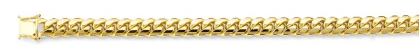 14K Yellow Gold 9.1 mm Miami Cuban Chain 26"