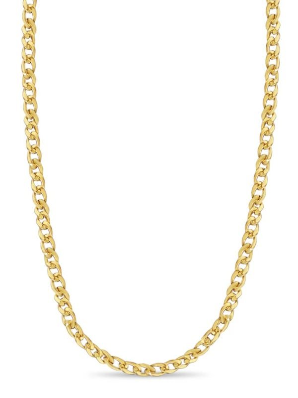 Men's 26" 5.7mm Miami Cuban Link Necklace in 14K Yellow Gold
